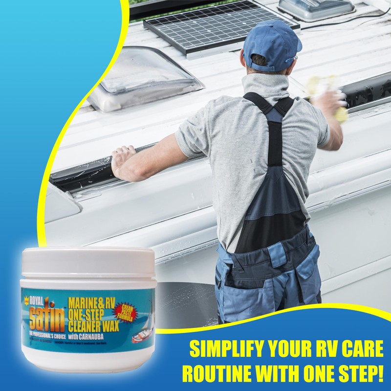 Garry's Royal Satin Marine & RV ONE STEP Cleaner Wax