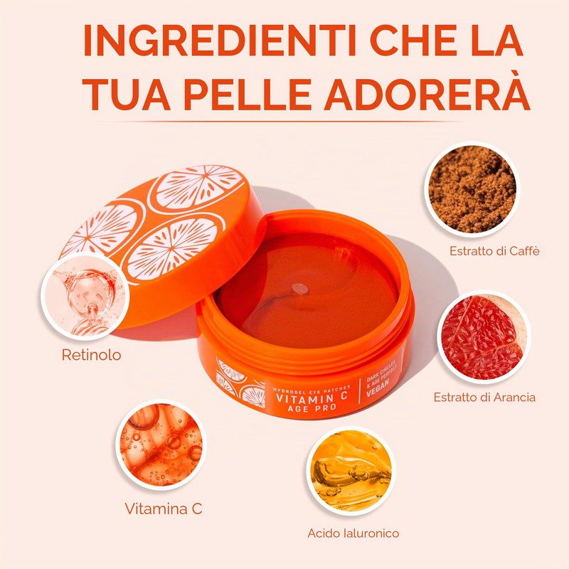 Victoria Beauty Cerotti per occhi per occhiaie, occhi gonfi e