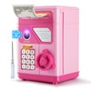 Electronic Piggy Bank for Kids Safe 2025, Pink Money Savings