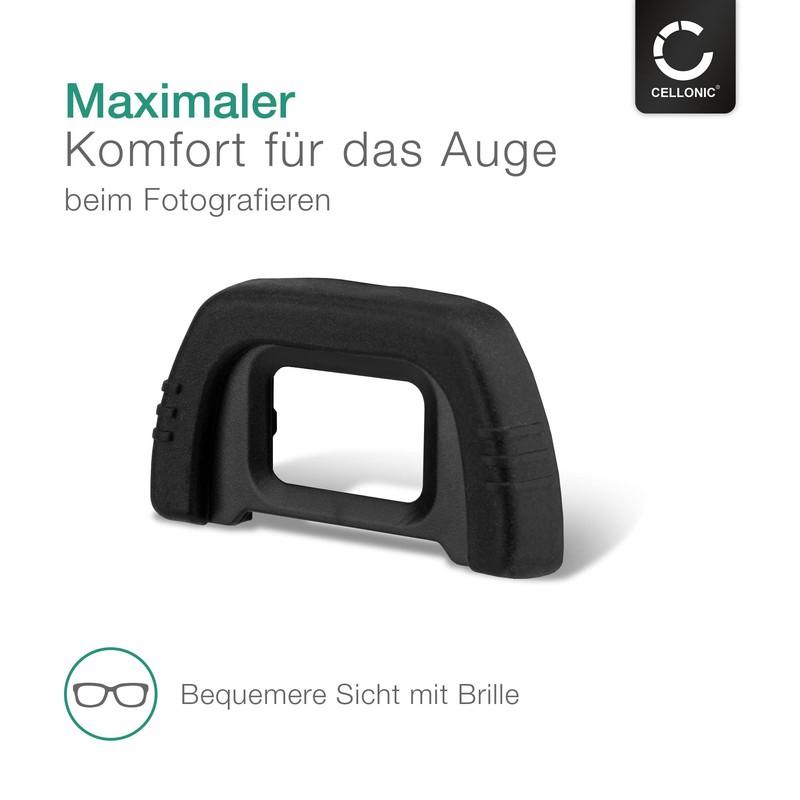 CELLONIC® DK-21 Viewfinder Eyecup Replacement for Nikon D7100 D200 D300