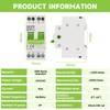 DEWIN Transfer Switch 2 Pin, Transfer Switch DIN Rail Manual