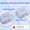 Ucharmbead Compatible with AirPods Pro 1st Generation Case Sparkly Rhinestone