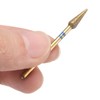 sourcing map 8pcs 120-140 Grits Diamond Grinding Bit 4.2mm Bullet-Head