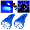 LBRST 2x T10 6-3020-SMD Blue LED Bulb Interior Dome Map