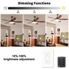 Humpptom Fan Remote Control Kit, Small Size Receiver Ceiling Fan