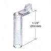 C.R. LAURENCE V720D CRL 1-5/32" Clear Plastic Screen Clip (100