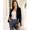 KOJOOIN Women's Bolero Long Sleeve Cardigan Elegant Festive Shoulder Jacket