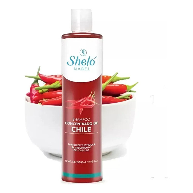Shampoo Concentrado Shelo Nabel Crecimiento Chile 530ml