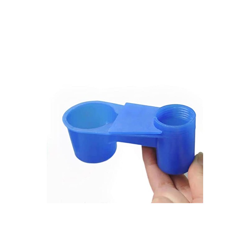 15 vasos automáticos para pájaros, botella de agua, alimentador de