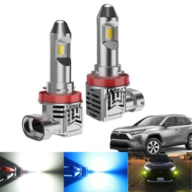 OTORAM RAV4 50 Series (H31.4 - MXAA5#, AXAH5#), 3 Color Switching Fog Lamp, 3 Colors, Explosive Light, Halogen Size, H8, H9, H11, H16, LED Fog Light, Vehicle Inspection, Built-In Canceller, Constant