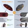 TECKNET Windproof Umbrella, Strong Compact Travel Automatic Umbrellas, Large Wind