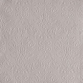 Ambient Napkins Cocktail/Party 25x25cm Elegance Stone - Wedding - Christening Embossed/Embossed - Ideal as Present