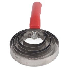 Alvinlite Reversible Metal Curry Comb, Itching Brush for Farm Animals, Horse Curry Comb with Soft Handle, Brush Accessories for Dogs, Goats, Cattle, Cows and Donkeys