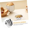 Garneck 24 Pcs Stainless Steel Tart Pans Decor Ensaymada Moulders