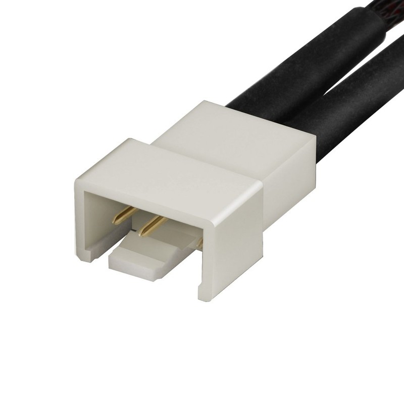 J&D 4 Pin Molex to Fan Power Splitter Cable 2Pack,