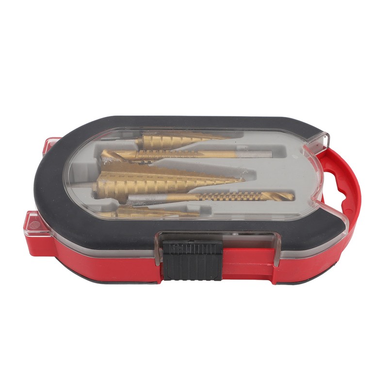 6PCS Set Step Drill Bit Set Steel 4‑12 4‑20 4‑32mm