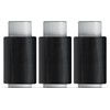 UK SUPPLIES LIMITED 3 Rolls, Black Mini Stretch Shrink Wrap