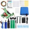 Complete Tattoo Machine Kit Professional Tattoo Coils Machine Tattoo Clip