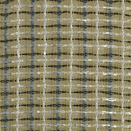 Mojotone Aged Blue/White/Silver Grill Cloth 36" Wide