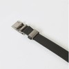 Hazzys (대구신세계)블랙 로고장식 소가죽 자동벨트 HJBE5E780BK (DAEGU SHINSEGAE) Black Logo