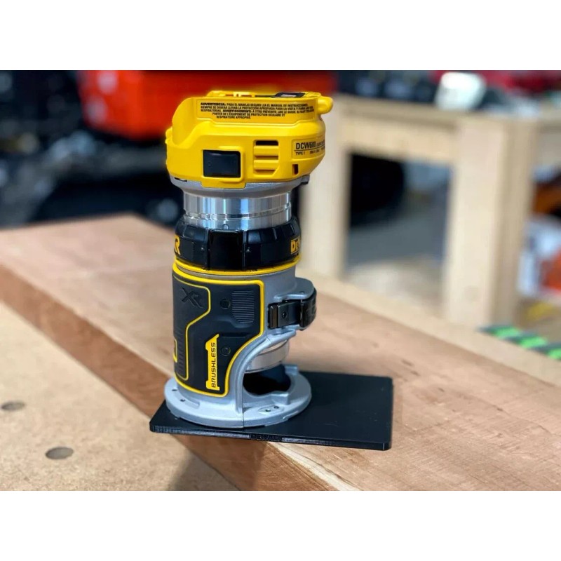 ToolCurve Dewalt Router Extended Base Plate for - DCW600B 20v