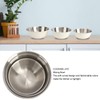 Kitchen Mixing Bowl, Polished 3 PCS Home Cooking Basin Bowl