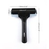 Honbay 4 Inch Rubber Brayer Roller for Printmaking, Printing, Scrapbooks,