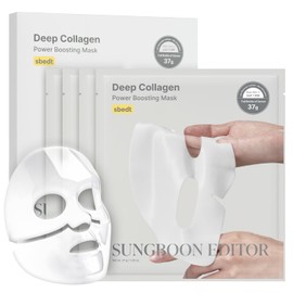 SUNGBOON EDITOR Deep Collagen Overnight Mask Hydrating Mask for Glass Skin, Wrinkle Care, Firming  Pore Refining 2,160,000PPB Collagen  9 Peptides