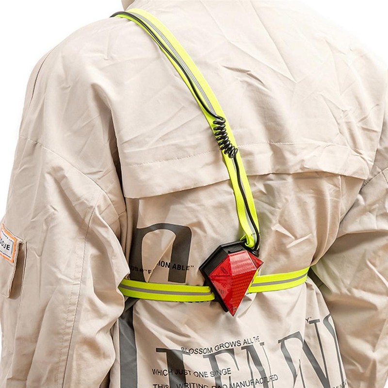 Chest Running Light LED Rechargeable Chest Light Back Warning Light