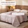 Cooling Blanket for Hot Sleepers, Summer Lightweight Blanket, Full Size