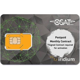 Iridium GTC teléfono satelital pospago Tarjeta SIM