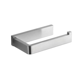 YACVCL Toilet Paper Holder Brushed Nickel, Bathroom Toilet Roll Holder, Stainless Steel Square Tissue Holder Rack Wall Mounted for Kitchen Washroom