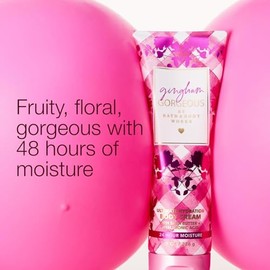 Bath & Body Works Gingham Gorgeoous Ultimate Hydration Body Cream Gift Set For Women, 8 Fl Oz (Gingham Gorgeoous)