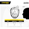 Cressi Baron Adult Unisex Full Face Mask, Large Vision Snorkelling