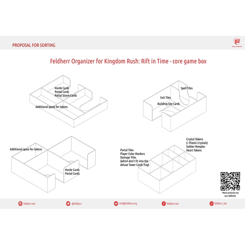 Feldherr Organiser Compatible with Kingdom Rush: Riss in Time -