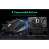 C303 Wired Mouse for Esports, 12800 DPI RGB Gaming Mouse