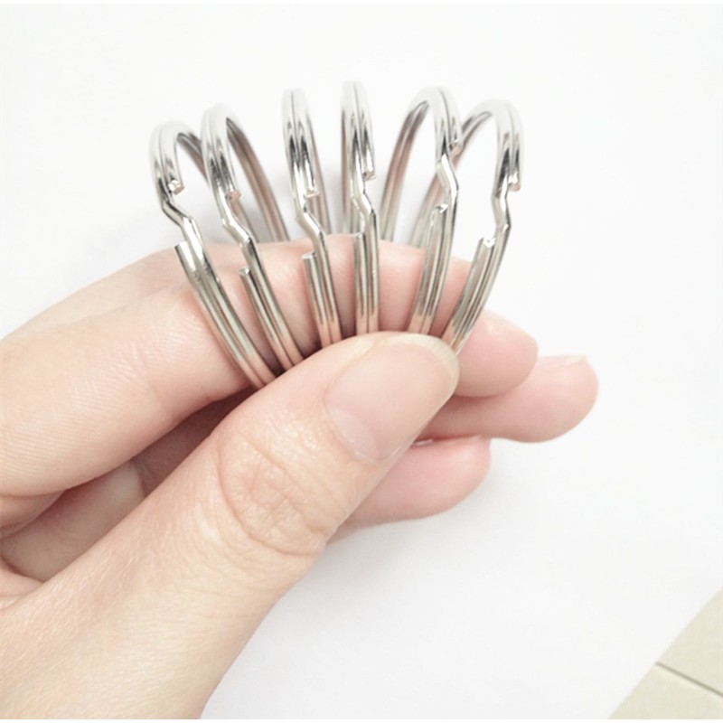 Inton 50 llaveros de 38 mm con borde redondo de