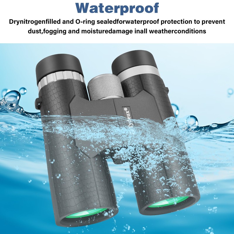 8x42 Compact Binoculars -BK7 Prism -Gifts for Adults and Kids,