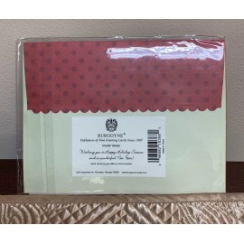 Burgoyne Christmas Burgoyne Handmade Knit Knitted Hat Hats 3D Blank Greeting Card