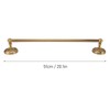 Copper Towel Bar European Style Bathroom Single Bar Towel Rack