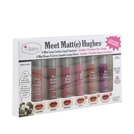 Strawberrynet The Balm Meet Matte Hue 6 Mini Long Lasting Liquid Lipstick Kit - Vol. 3 6x1.2ml / 더밤 밋 매트 휴 6 미니 롱 라스팅 리퀴드 립스틱 키트 - Vol. 3 6x1.2ml