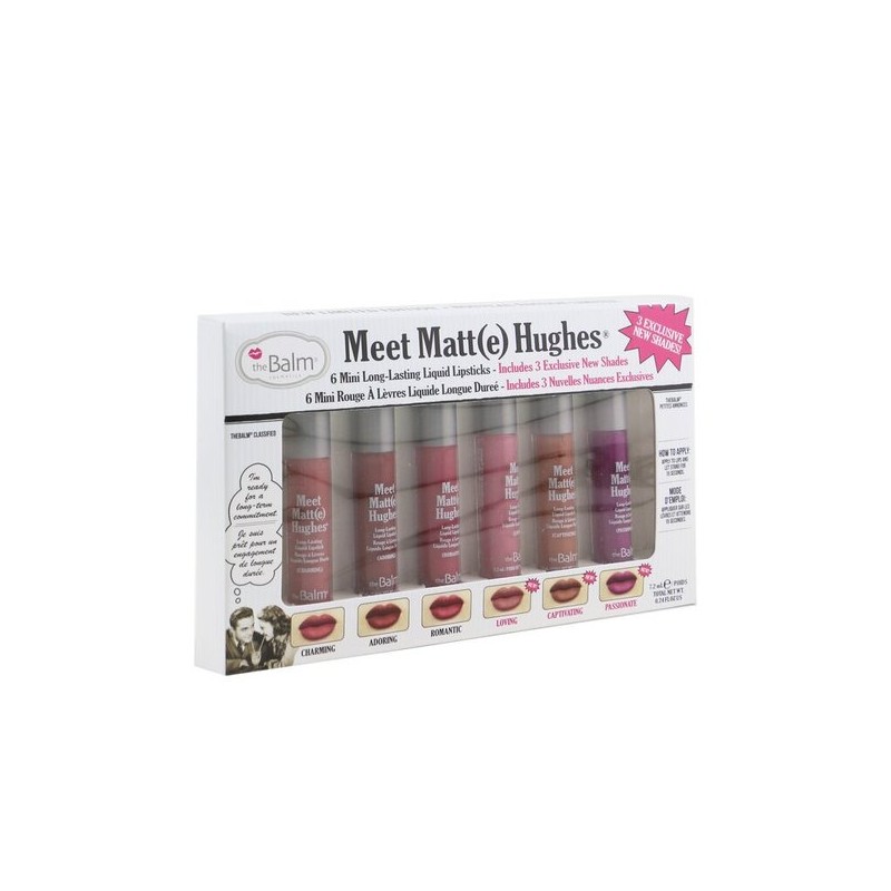 Strawberrynet The Balm Meet Matte Hue 6 Mini Long Lasting