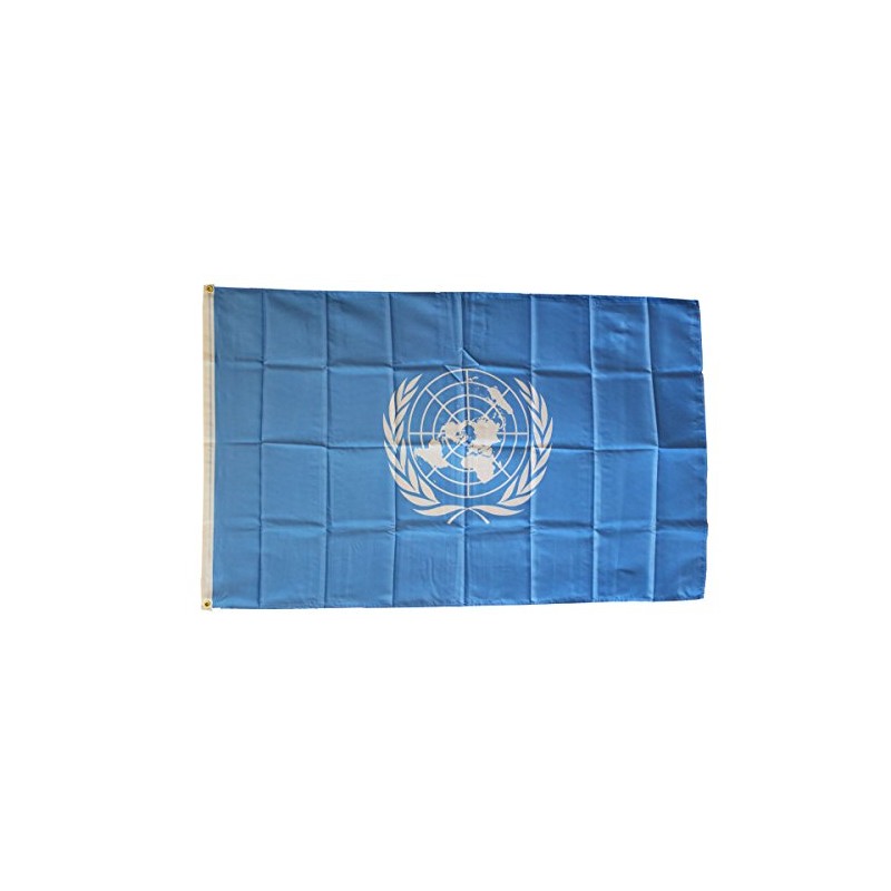 United Nations - 3 ft x 5 ft Polyester World