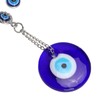 9.3in Blue Evil Eye Owl Pendant Decoration Protection Blessing Lightweight