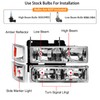 8PCS Headlights Assembly For 1994 1995 1996 1997 1998 1999