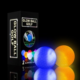 2Pcs Balls Light up LED Balls ing in The Dark Ball for Night Sports Gifts