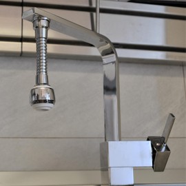 Siroflex 2510/1S Milady AEREATORE Hand Shower, Chrome/White