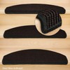 Kettelservice-Metzker® Sisal Stair Mats Semi-Circular in Various Colours Colours and