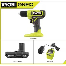 Ryobi 18V Cordless 3/8 in. Drill/Driver (Tool Only) PCL201