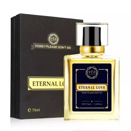 ETERNAL LOVE Men's Eau De Cologne 2.6 Fl Oz - Talc-Free Liquid Perfume